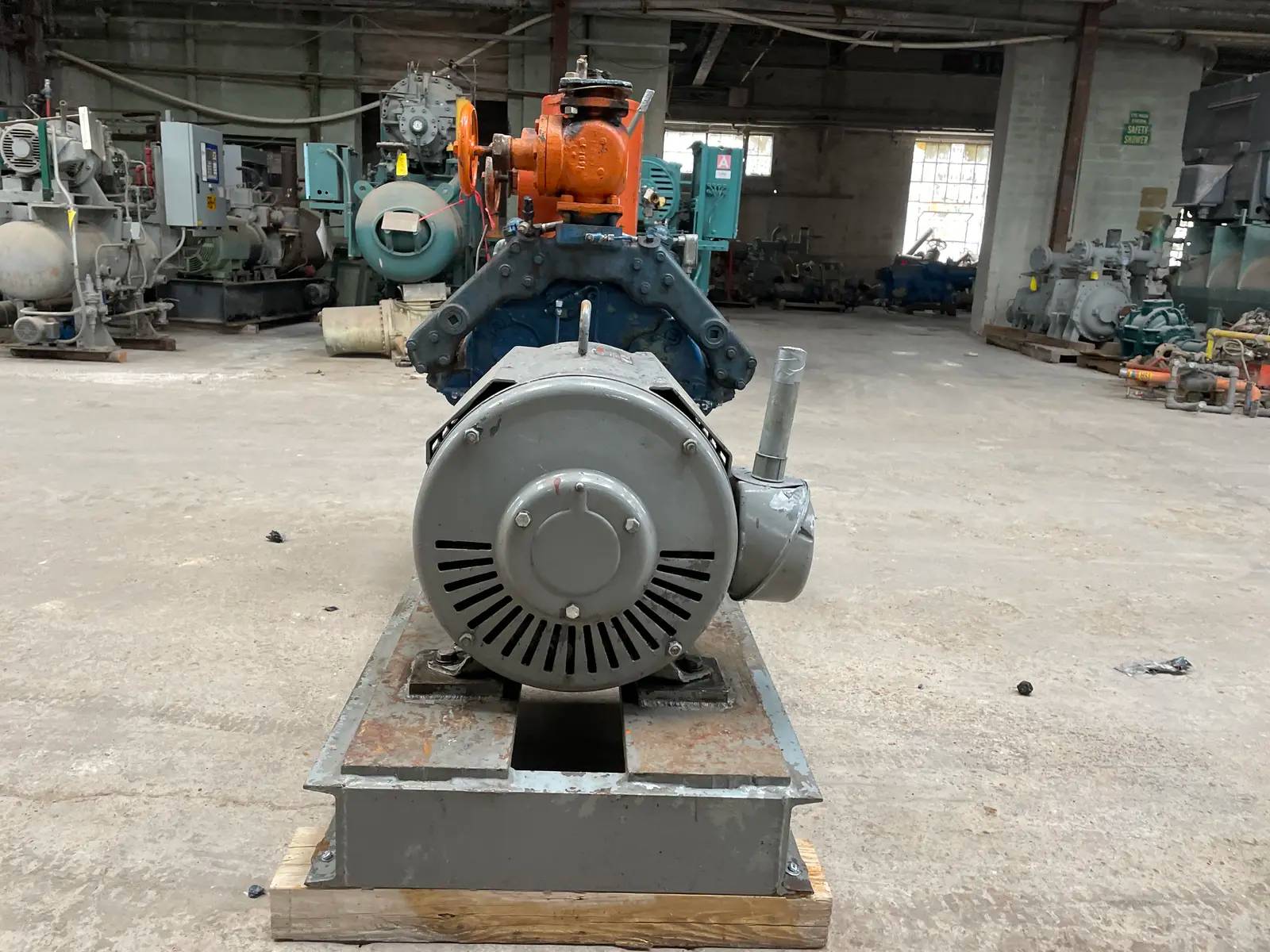 75 HP York #A3089, 8-Cylinder Reciprocating Compressor Package, 230/460 V, Direct Drive Driven - Image 10