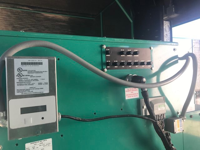 500 KW Cummins #GFJC, standby Natural Gas, sound attenuated enclosure, 277/480 Volts, 200 hours, 2015, $215k - Image 4