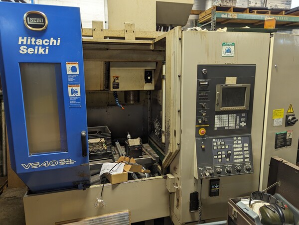 Hitachi-Seiki #VS40, CNC vertical machining center, X-600mm, Y