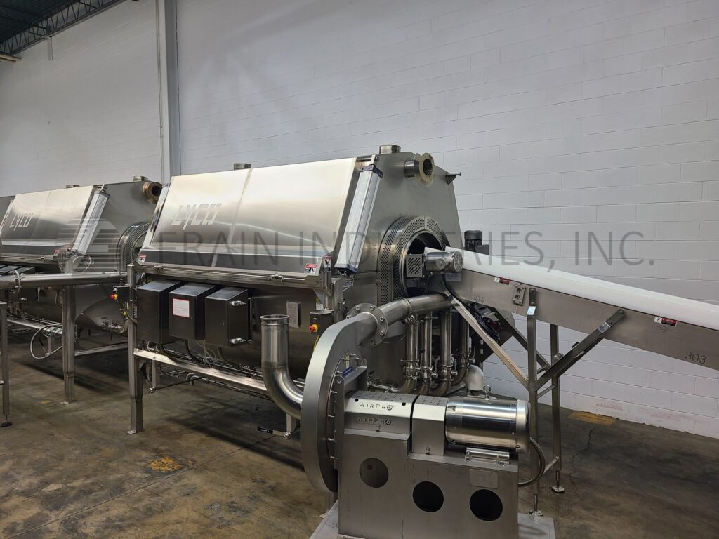 Lyco, complete inline cooker/cooler pouch pasteurizer with inclined belt feeder, complete line - Image 2