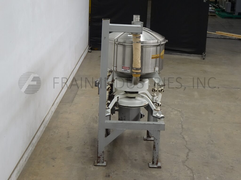 Pfening Co., high pressure inbline sifter, 125-500 lb. per minute, 304 Stainless Steel housing, cast iron - Image 4