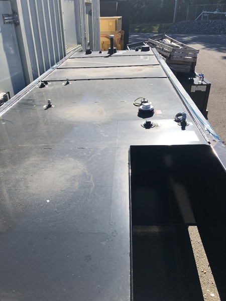 1100 gallon Double wall sub base diesel fuel tank, 158.86" L x 39.37" W x 31.46" H, new surplus - Image 2