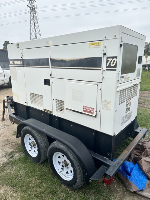 56 KW Multiquip #DCA70SSJU4i, diesel generator, sound attenuated enclosure, multi-voltage, Tier 4 Interim - Image 3