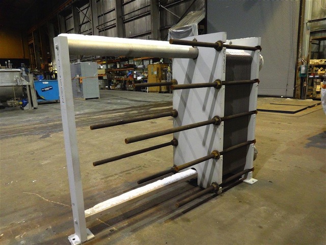 878 sq.ft., Tranter, 06-T16-UP-146, super changer plate exchanger, 150 psi, 200&deg;F, 1999 - Image 5