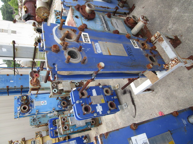 25 sq.ft., Alfa-Laval, M6-MFG, scrubber heat exchanger, .60mm plate thickness, 150 psi, 200°F, Carbon Steel - Image 7