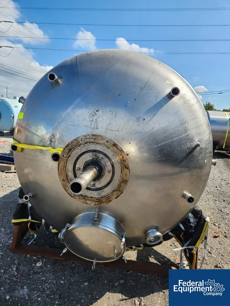 1056 gallon Hundom #HDRH-4000, Double Motion Process Kettle, Stainless Steel, 4000 Liter, 72" diameter x 60" - Image 5