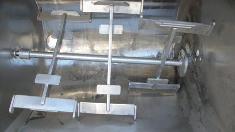 20 cu.ft. John Lentz, Paddle Mixer, Stainless Steel, jacketed, 38" L x 30" width x 34" deep Chamber - Image 3