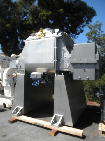 200 gallon Aaron Process Equipment Process Equipment #MBG200-125, Vacuum Drying Sigma Mixer, Stainless Steel - Image 5
