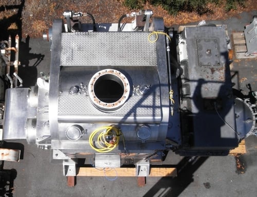 200 gallon Aaron Process Equipment Process Equipment #MBG200-125, Vacuum Drying Sigma Mixer, Stainless Steel - Image 7