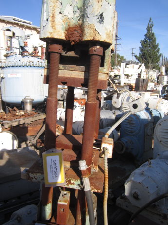 Platen Press, 10" x 10" w/ 8" Ram, 9" daylight, 2' H x 15" x 6' fram overall dimension, 3 HP - Image 2