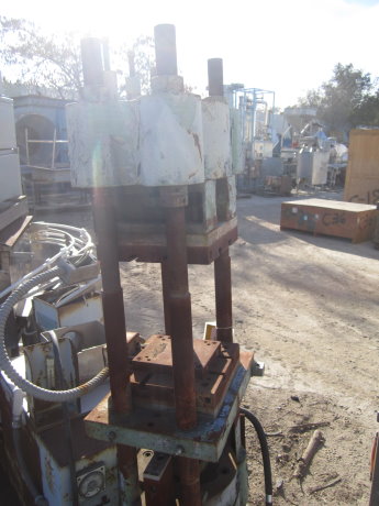 Platen Press, 10" x 10" w/ 8" Ram, 9" daylight, 2' H x 15" x 6' fram overall dimension, 3 HP - Image 4