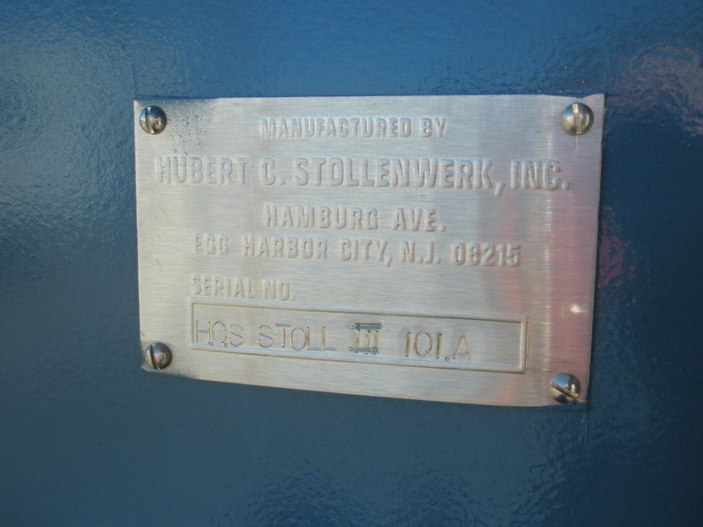 Stoll III, Juice Platen Press, 24" x 24", Stainless Steel feed hopper & screw feed elevator - Image 6
