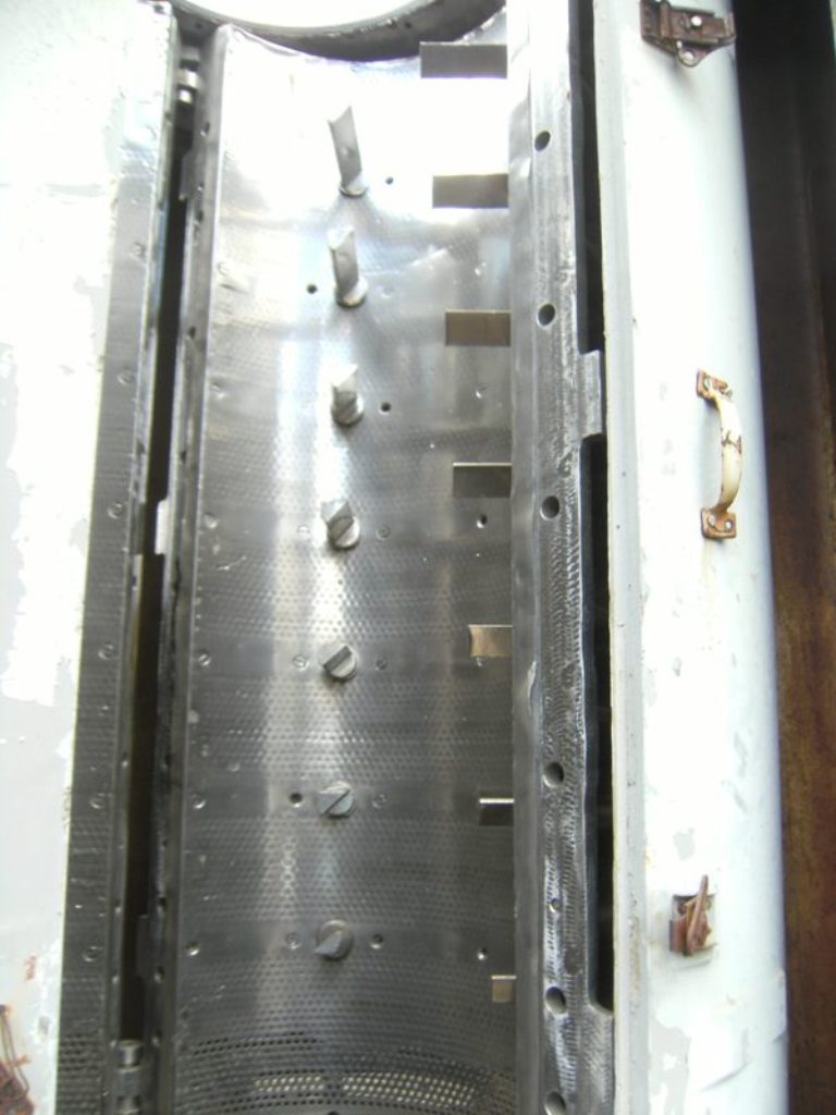 Jones #P-225, Press Master Vertical Screw Press, w/Vibratory Shaker Discharge - Image 4