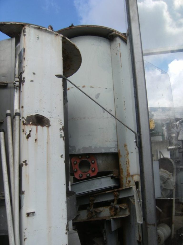 Jones #P-225, Press Master Vertical Screw Press, w/Vibratory Shaker Discharge - Image 6