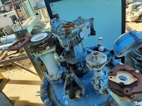 50 gallon Pfaudler, Glass-Lined Reactor, 24" diameter x 24" straight side, 1.5" discharge, 150 psi/FV @ 450 F - Image 8