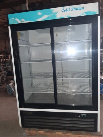 Blue Air #BGM48L, Merchandiser Refrigerator, 48' cu.ft. capacity, 48" L x 51" H x 24" deep, 5800 BTU, (4) - Image 1