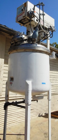 236 gallon Royal Welding & Fabrication Welding & Fabrication, Stainless Steel Jacketed Tank, 42" diameter x - Image 2
