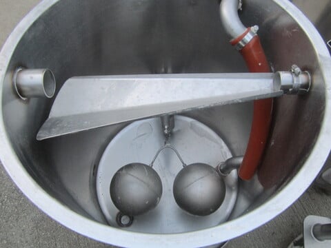 35 gallon Stainless Steel Tank, 20" diameter x 24" straight side, 1.5" inlet/outlet - Image 5