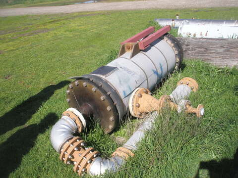 50 gallon Tank, fiberglass reinforced plastic, 16" diameter x 52" H, 1 bar @ 100&deg;F, 1997 - Image 1