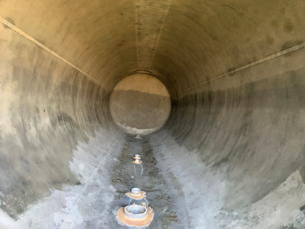 1500 gallon Coalescer Tank, Stainless Steel, 48" diameter x 18' L, 1" & 12" raised opening, 25 psi @ 200&deg;F - Image 9