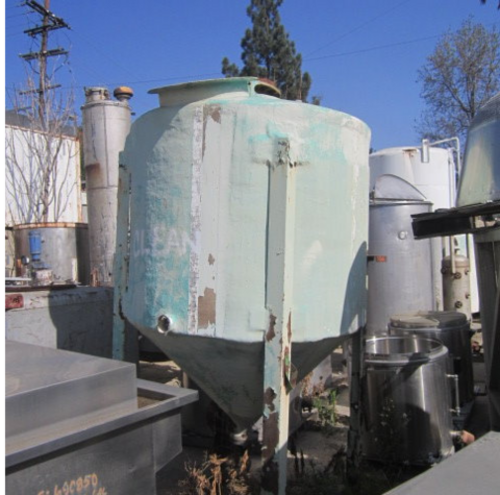 450 gallon Tank, fiberglass reinforced plastic, 5' diameter x 4' straight side - Image 3