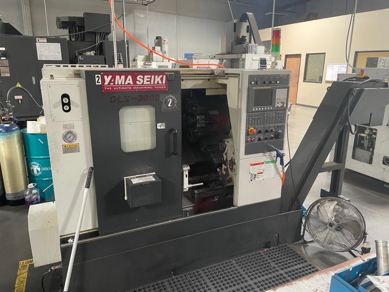 Yama Seiki #GLS-2000, 22" swing, 8" chuck, 2.5" bar, 15.35" turn diameter, 12.9" turn length, Fanuc Oi-TD - Image 2