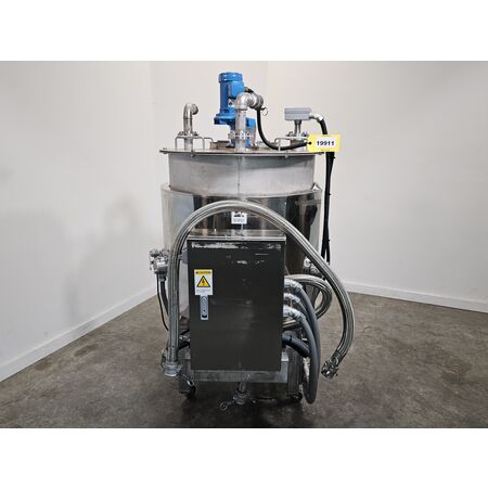 65 gallon Stainless Steel Insulated thermal sanitary mix tank kettle, 230 V., 3-phase - Image 3