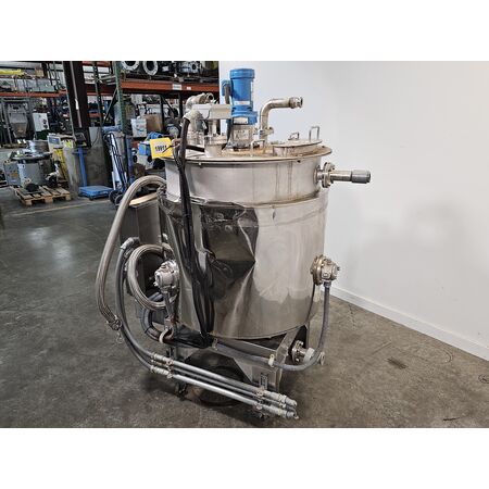 65 gallon Stainless Steel Insulated thermal sanitary mix tank kettle, 230 V., 3-phase - Image 4