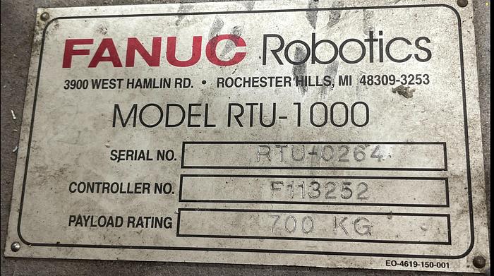 Fanuc, RTU-1000, robot transfer unit with 20' travel set up to run w/R-30iB Control, 2019, #105128 - Image 5