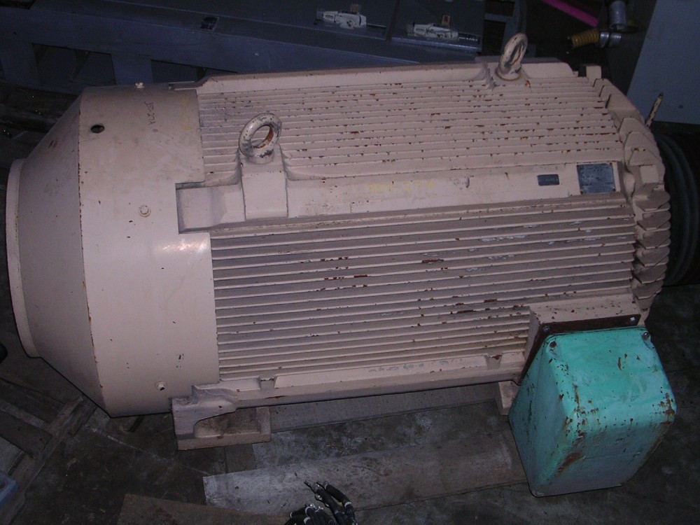 350 HP 1200 RPM Teco, Frame 5810B, TEFC, BB, 2300/4160 Volts - Image 2