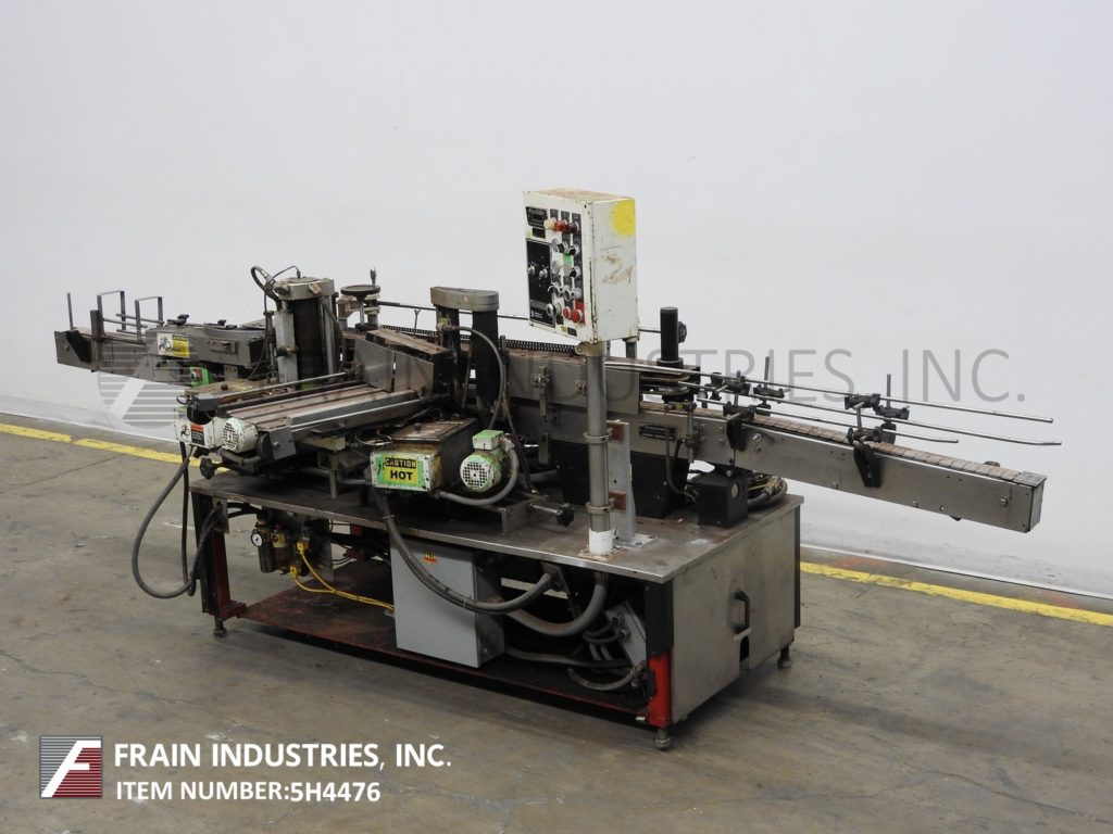 Krones #Rondella, automatic, inline, wrap around glue labeler, 80-400 containers per minute - Image 1