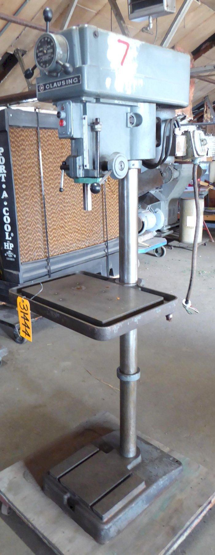 15" Clausing #16VT-1, single spindle drill, 4.75" spindle travel, 500-4000 RPM, 3/4 HP, #2MT - Image 1