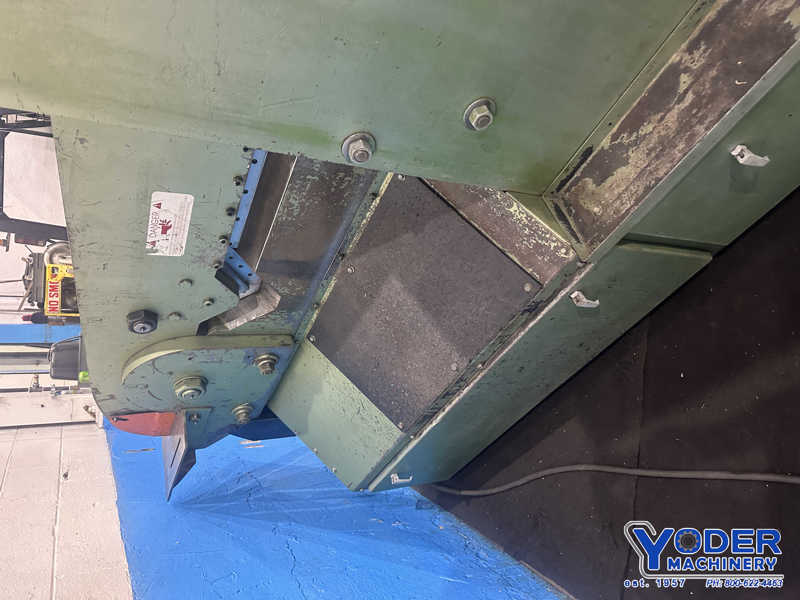 6" x 6" x 5/8" Piranha #PII-140, hydraulic ironworker, 140 ton, 20-1/2" throat, 5-1/4" stroke, 1999 - Image 6
