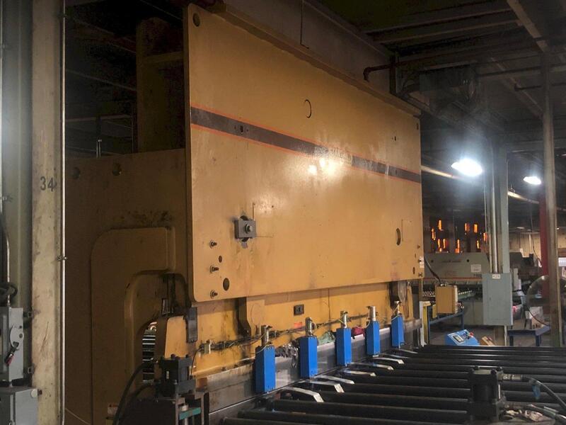 325 Ton, Standard #AB325-16, hydraulic press brake, 16' overall, 173" between housing, 8" stroke, 16" DL, 10" - Image 2