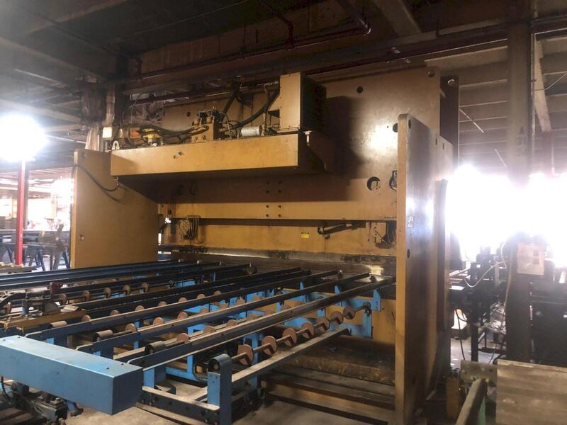 325 Ton, Standard #AB325-16, hydraulic press brake, 16' overall, 173" between housing, 8" stroke, 16" DL, 10" - Image 4