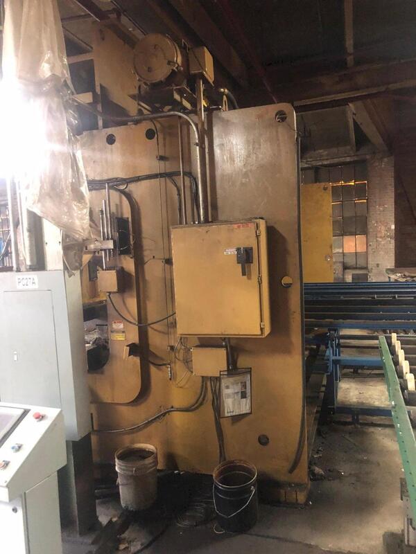 325 Ton, Standard #AB325-16, hydraulic press brake, 16' overall, 173" between housing, 8" stroke, 16" DL, 10" - Image 7