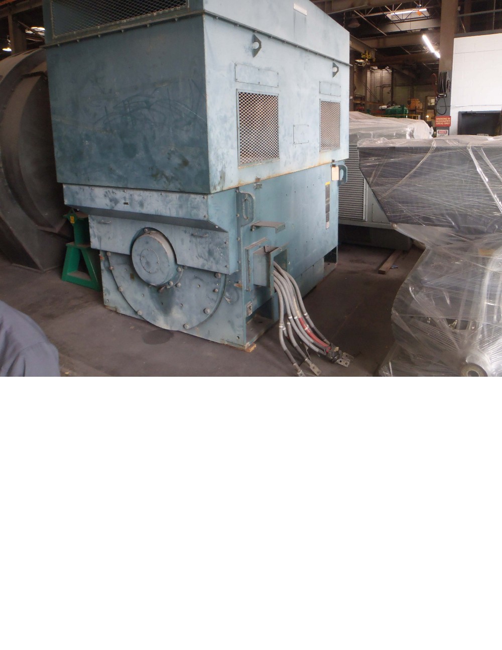 5000 HP 890 RPM Baldor-Reliance, Frame 10840, weather protected enclosure type 2 Ball Bearing, 4000 Volts - Image 1