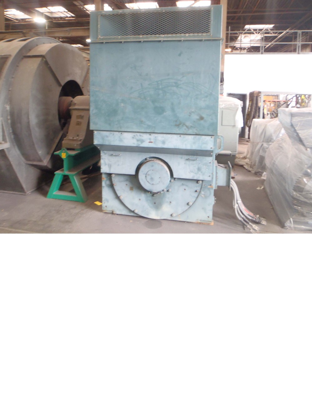 5000 HP 890 RPM Baldor-Reliance, Frame 10840, weather protected enclosure type 2 Ball Bearing, 4000 Volts - Image 2