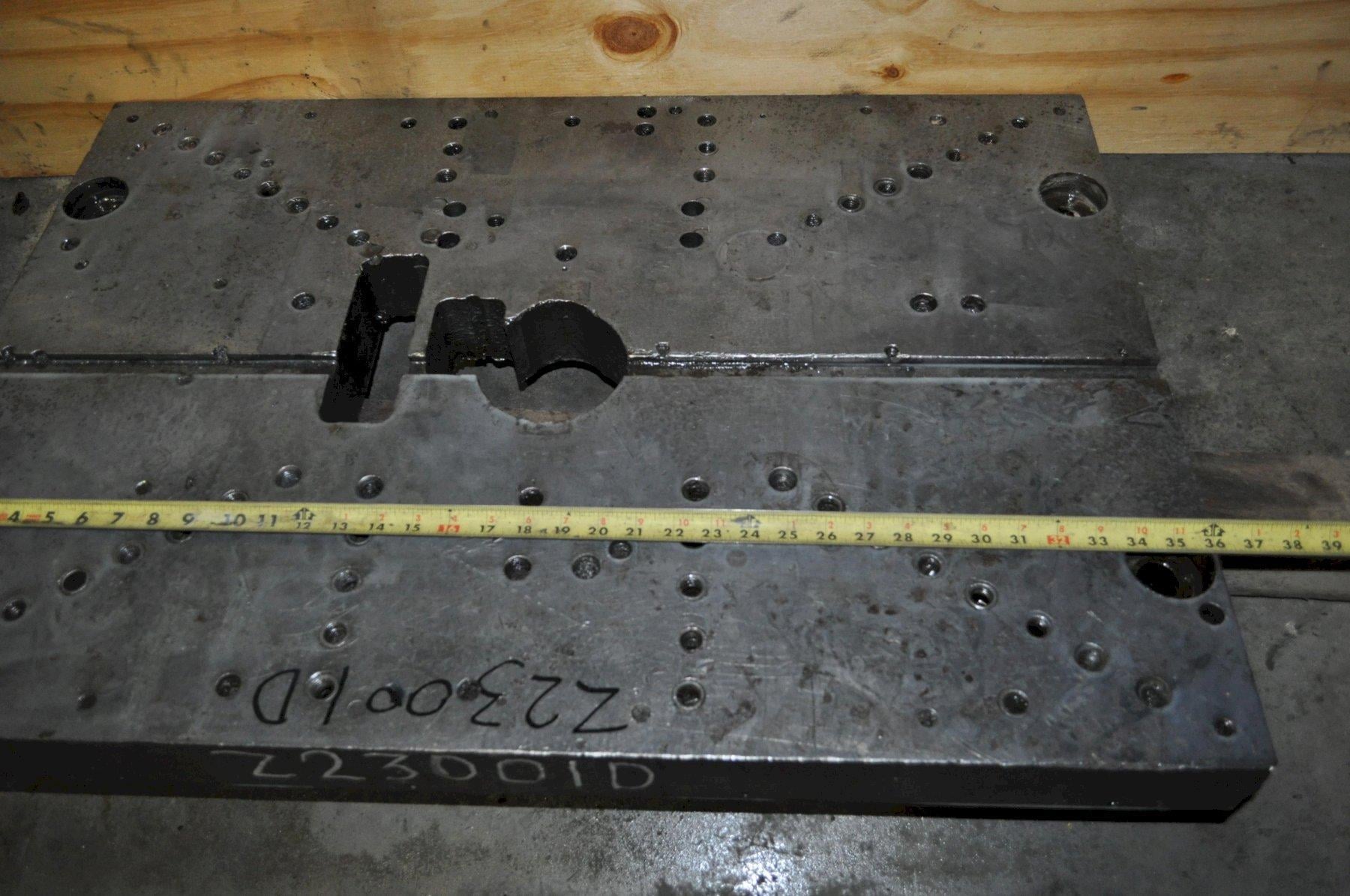 36" L x 25" width x 3" H, Bolster Plate - Image 1