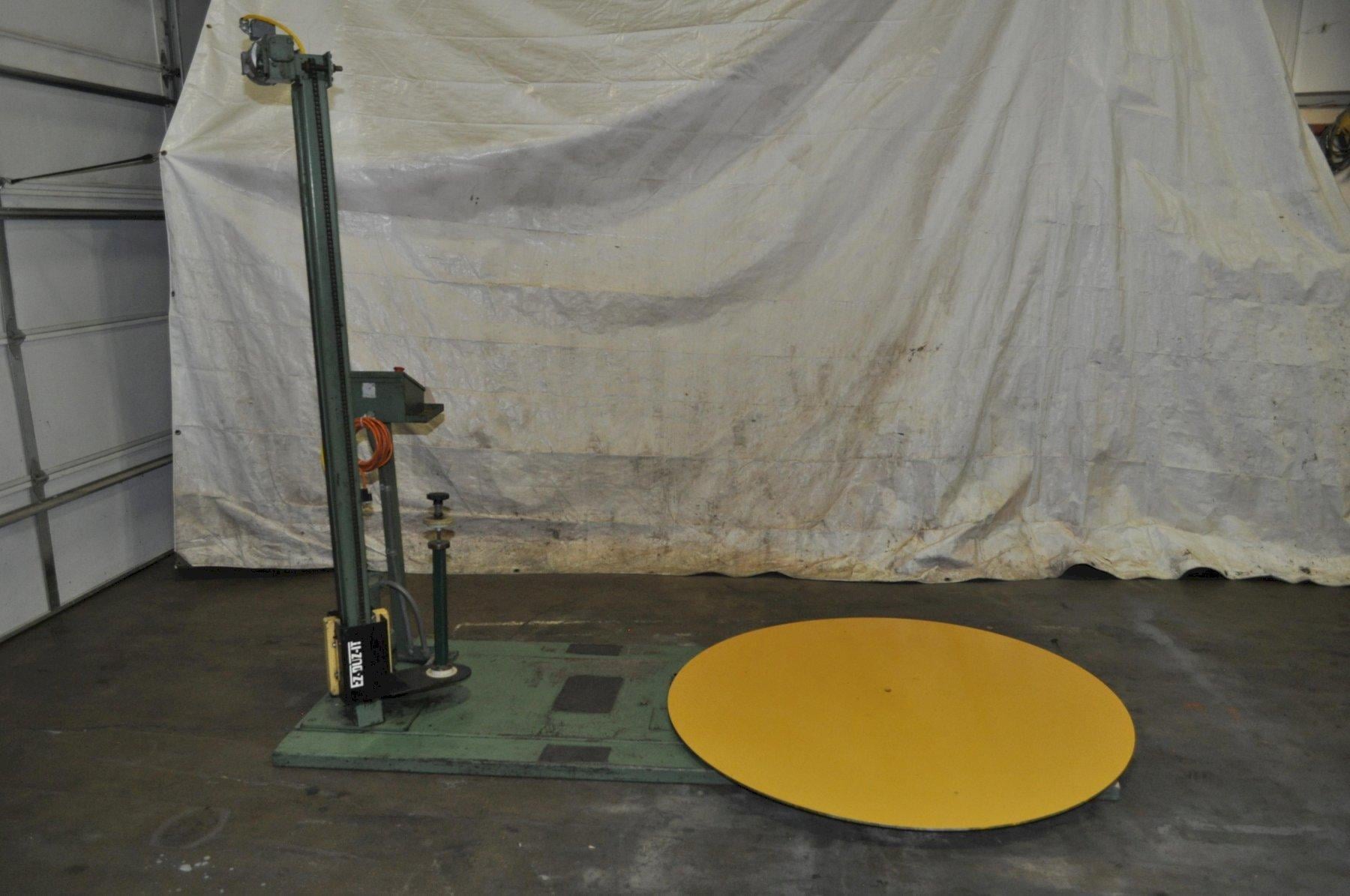 Infrapak, stretch pallet wrapper, 60" rotary table, 60" vertical travel, variable speed film carriage - Image 4