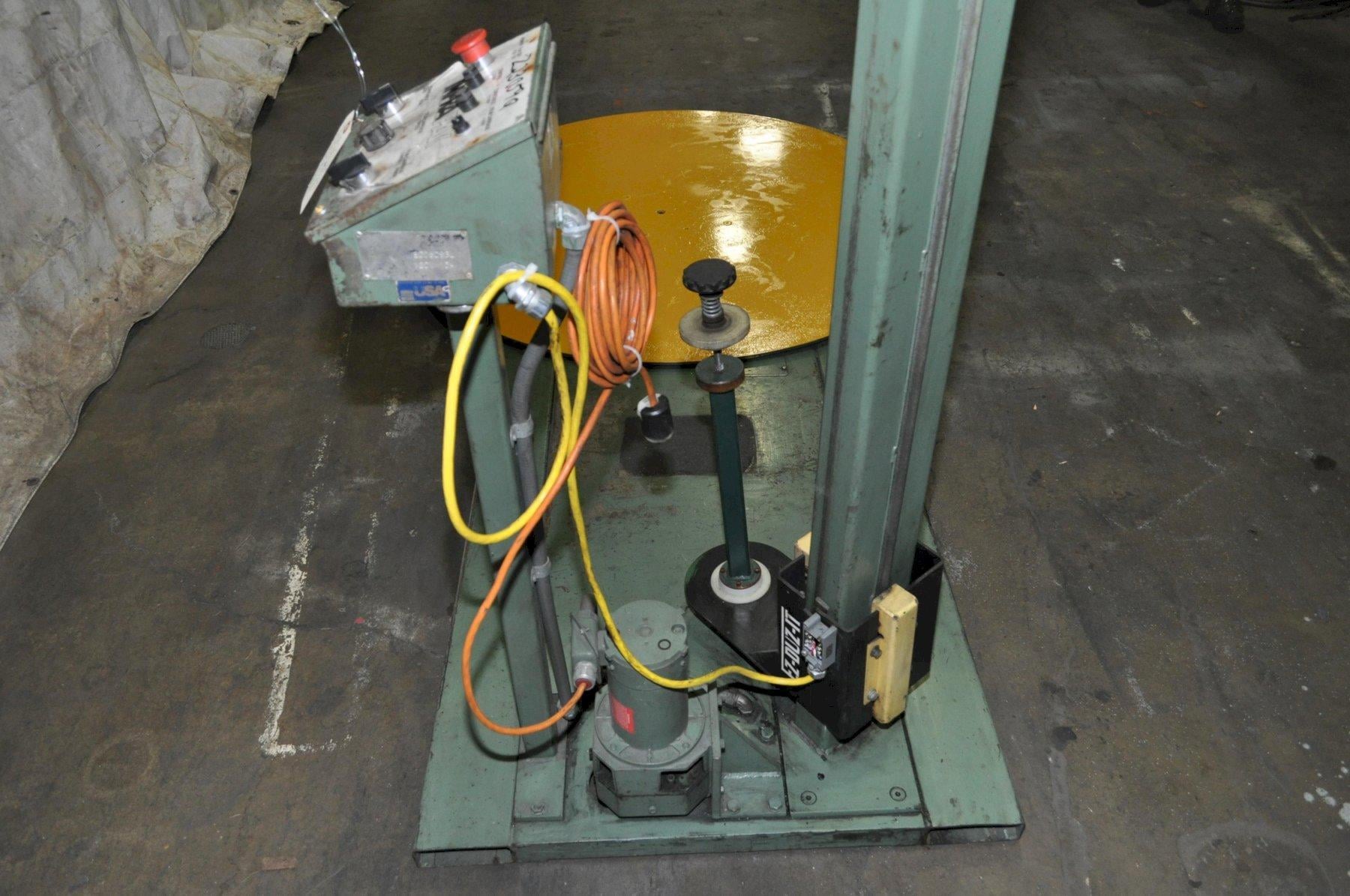 Infrapak, stretch pallet wrapper, 60" rotary table, 60" vertical travel, variable speed film carriage - Image 6