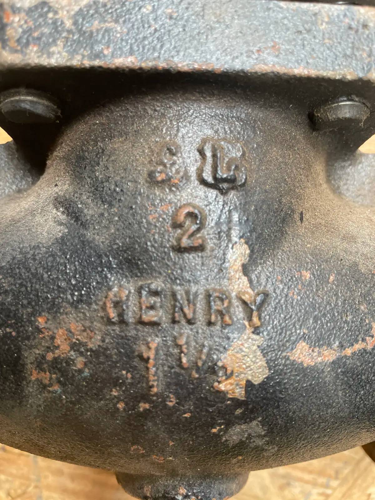 1-1/2" Henry Technologies Valve Co 152A Ammonia Flange Globe Shut-Off Valve - Image 7