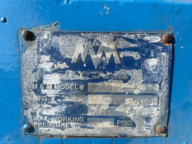 350 HP, M & M #268-121594, screw compressor package, 300 PSIG, Frick Quantum HD Control Panel - Image 9