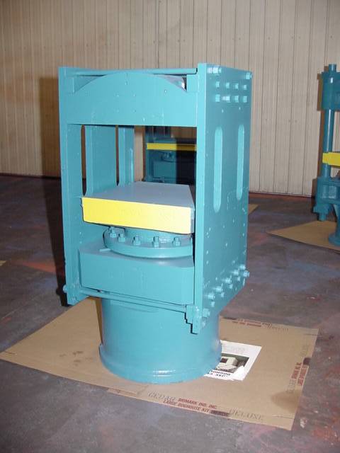 200 Ton, 24" x 24", upacting slabside, 14" stroke, 15" daylight, 16" ram, 38" work hgt, 66" tall, #591 - Image 1