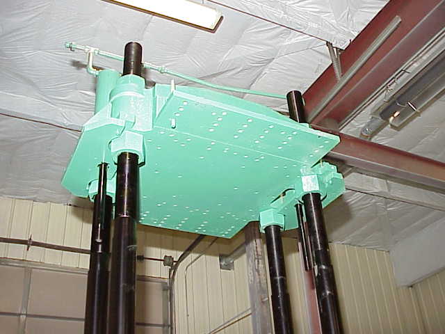 150 Ton, Williams, 30.5" x40.5", upact.4-post, 36" stroke, 45" -71" DL, 12" ram, 60" work height, #286 - Image 4