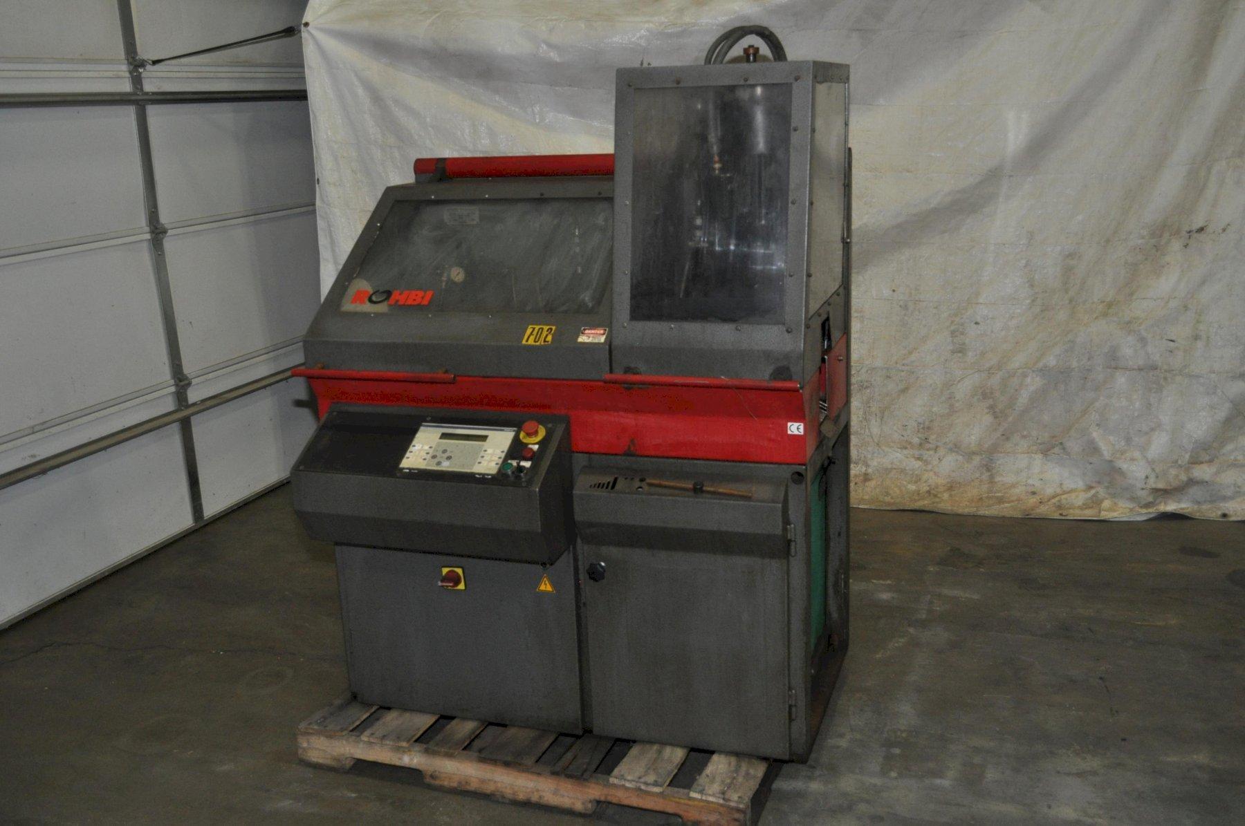 9" Ruhbi #RKA72, circular cold saw, 20" feed length, clamp, Magelis Control - Image 1