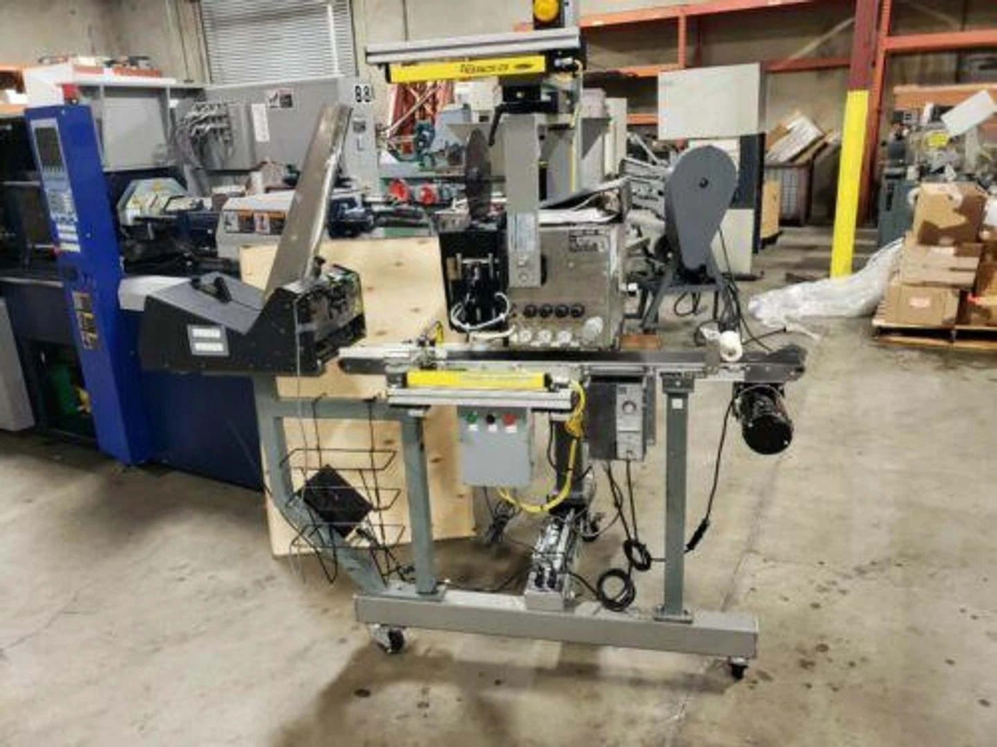 Label-Tronix, labeling system with Lable-Aire 2138 & Reliant 2700 feeder - Image 1