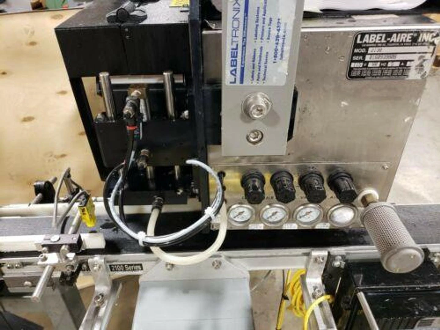 Label-Tronix, labeling system with Lable-Aire 2138 & Reliant 2700 feeder - Image 4