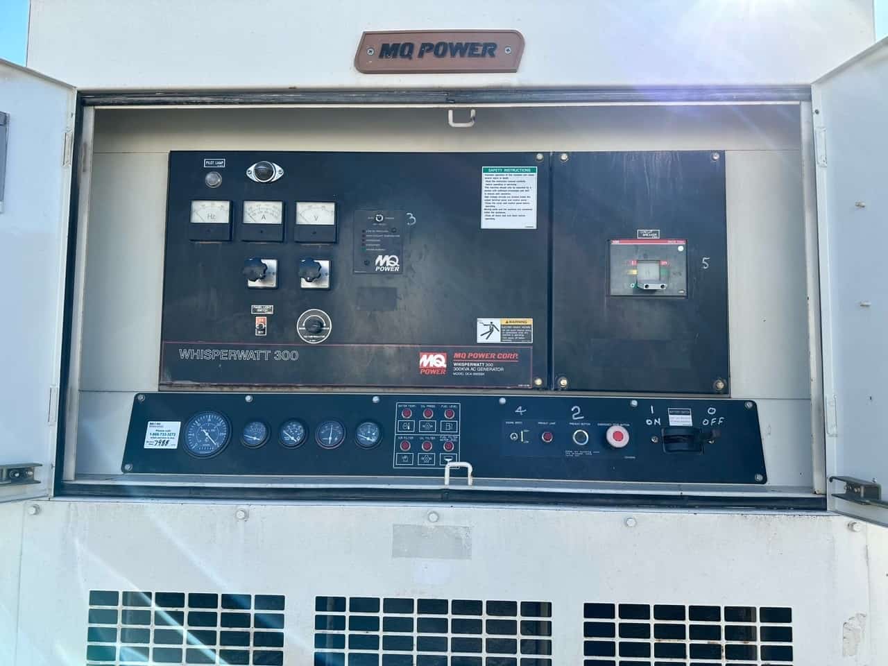 264 KW Multiquip Power #DCA300, mobile diesel generator, multi-voltage, 7238 hours, 2006 - Image 6