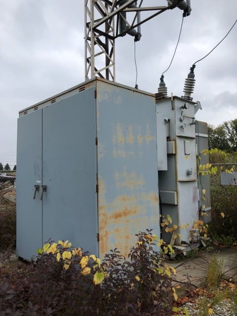 1000 KVA 27600 Primary, 600Y/347 Secondary, Square D, 1976 - Image 1